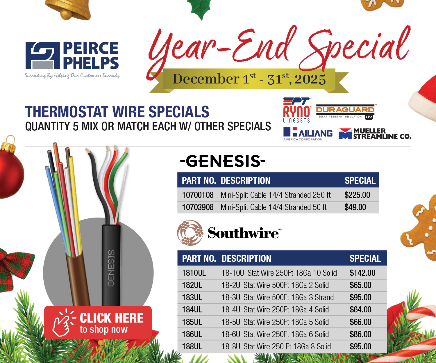 Peirce-Phelps - 🚨 Year‑End Clearance – Genesis & Southwire Thermostat ...
