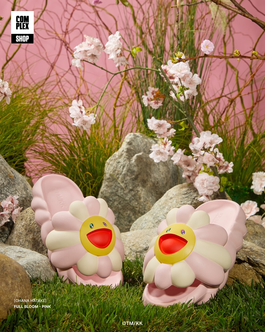 Ohana Hatake Full Bloom slides now in Yellow, Pink, and Black.