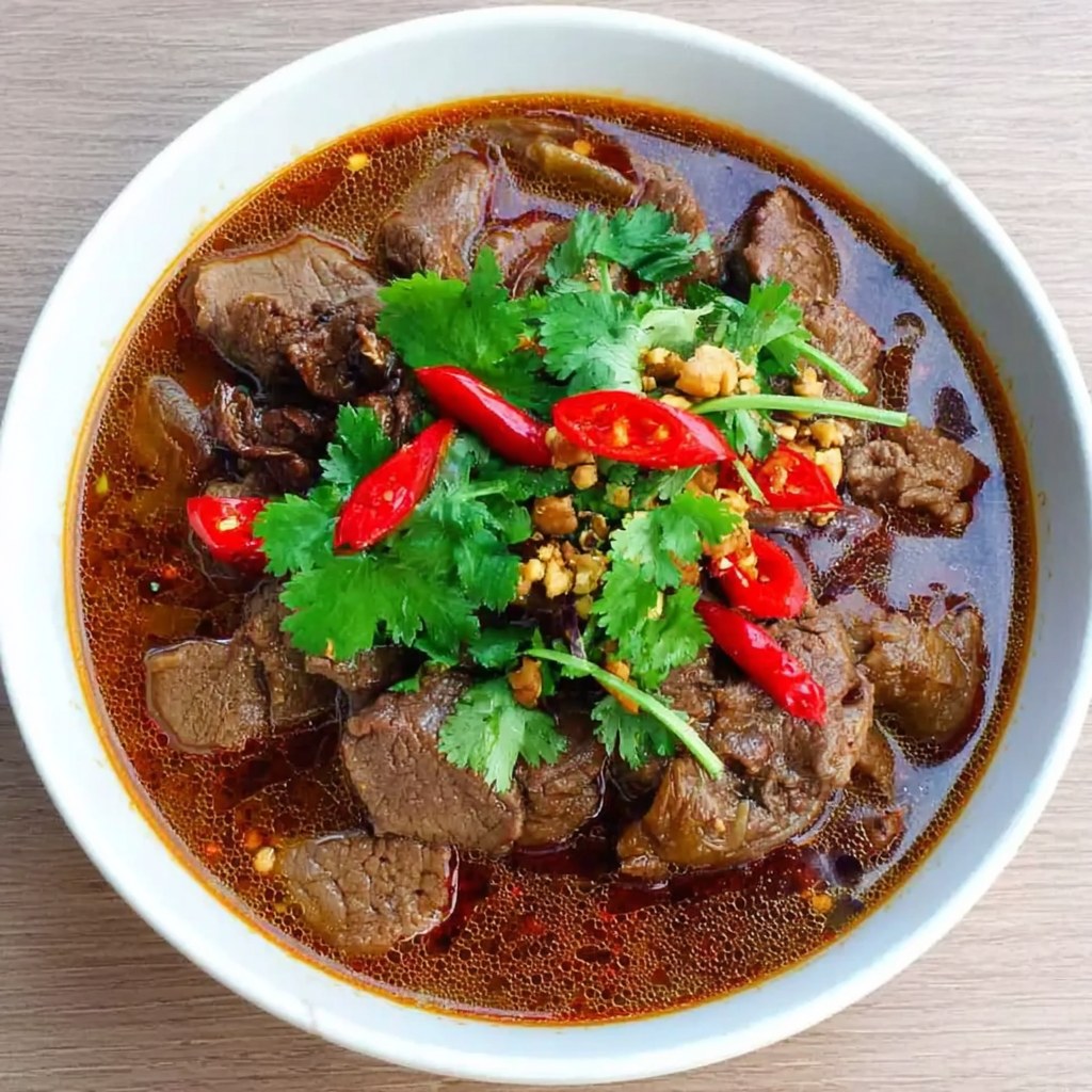 Dianee - Sichuan Boiled Beef (Shui Zhu Niu Rou) Ingredients: 600 g ...
