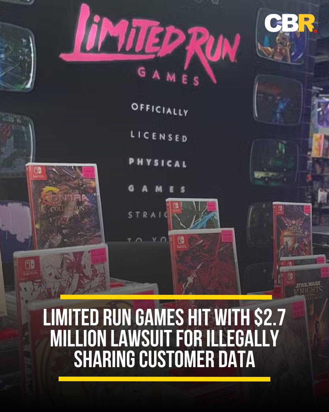 CBR - Limited Run Games is being taken to court with a... | Facebook