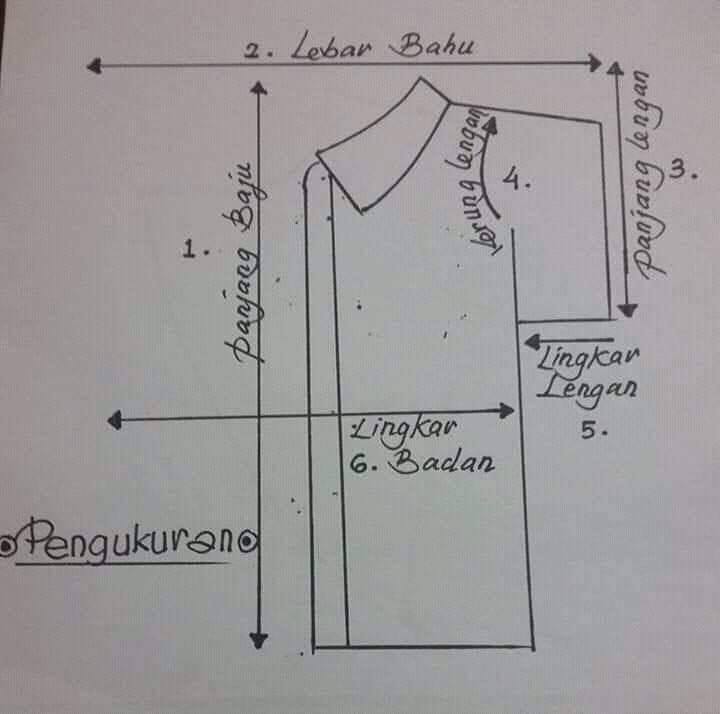 Cara Membuat Pola Baju Pdf