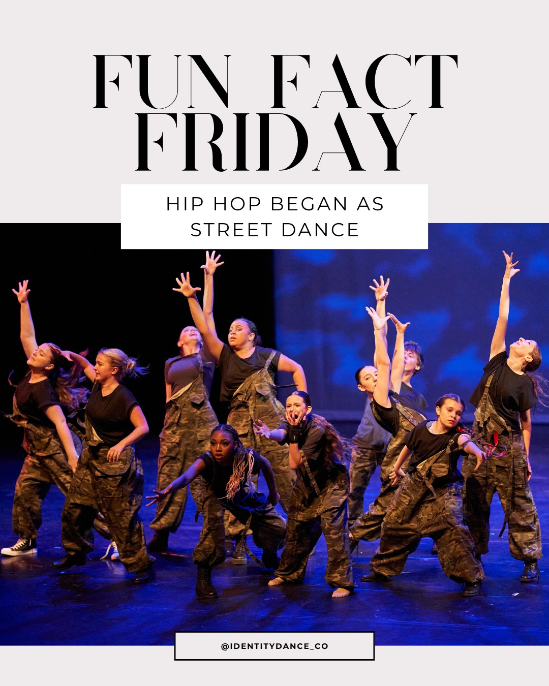 🌟 Fun Fact Friday 🌟 Hip hop... - Identity Dance Company | Facebook