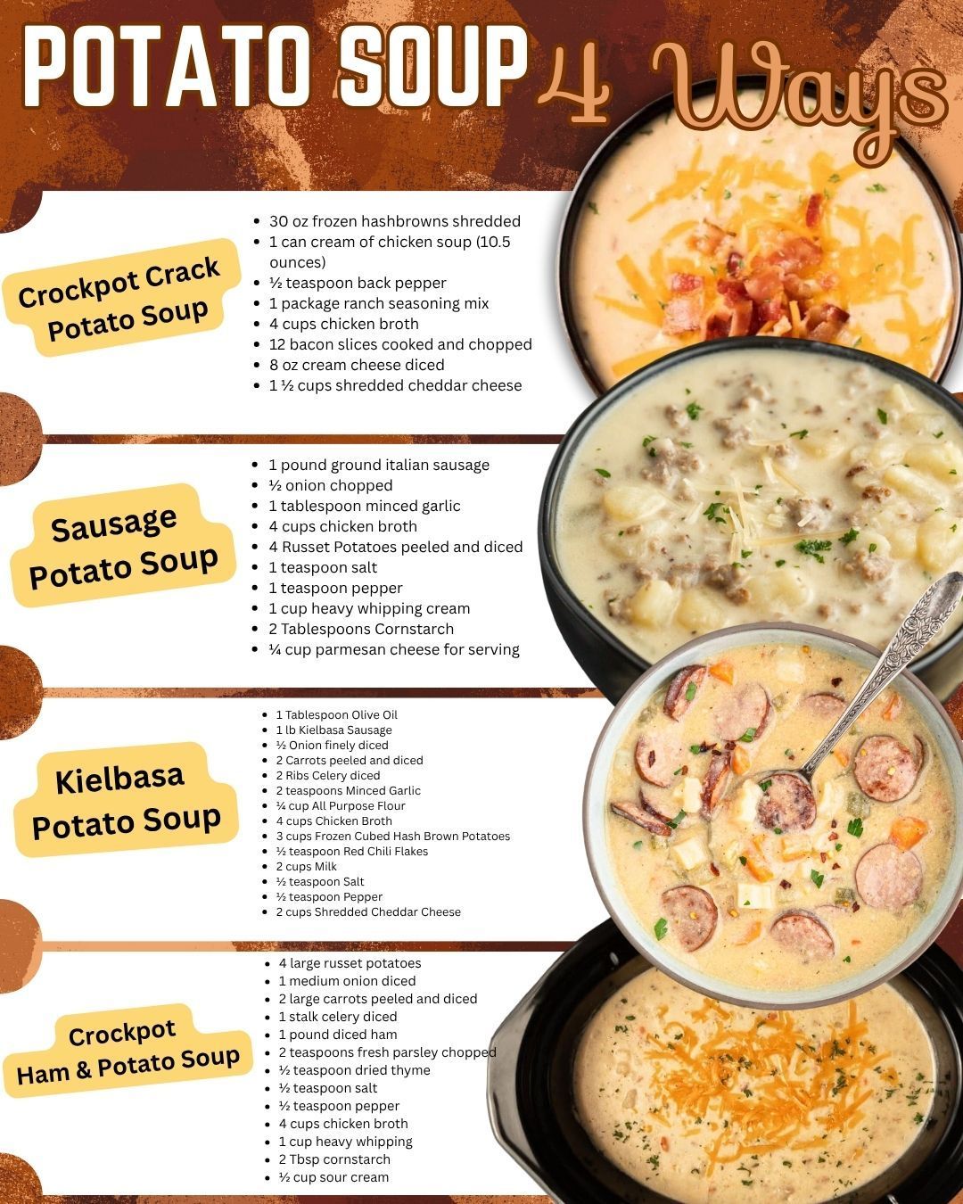 Eating - Who loves potato soup?🙋‍♀️ These are amazing!!🥔🥔 ⏩️ Crock Pot ...