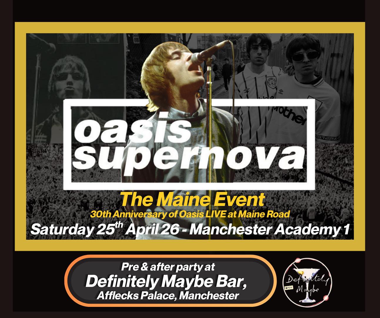 This is one for the true fans… ? Saturday 25th April 2026 is 30 