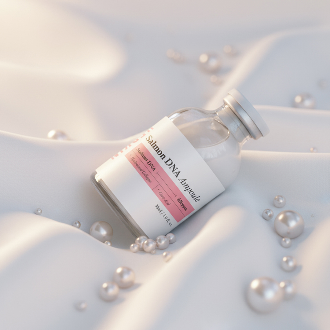HERKIN Salmon DNA Ampoule✨ Sodium DNA 800ppm + Hydrolyzed