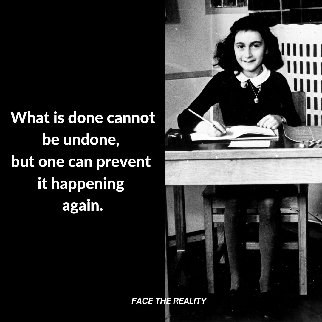 What is done cannot be undone. The past... - Face the Reality | Facebook