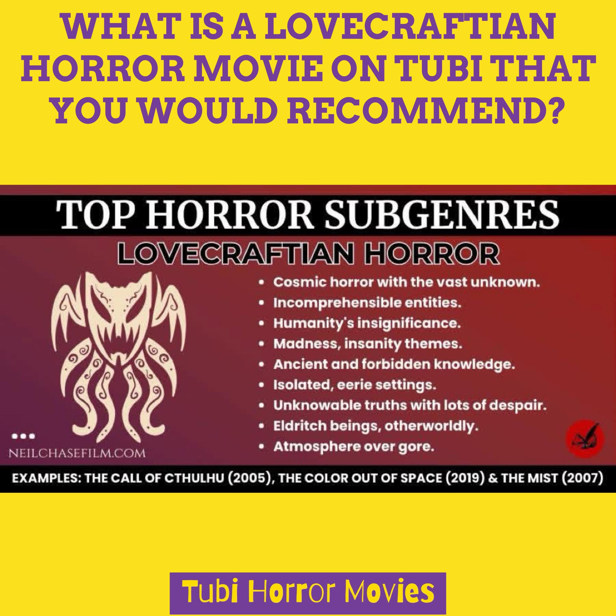 tubi horror movies | Facebook