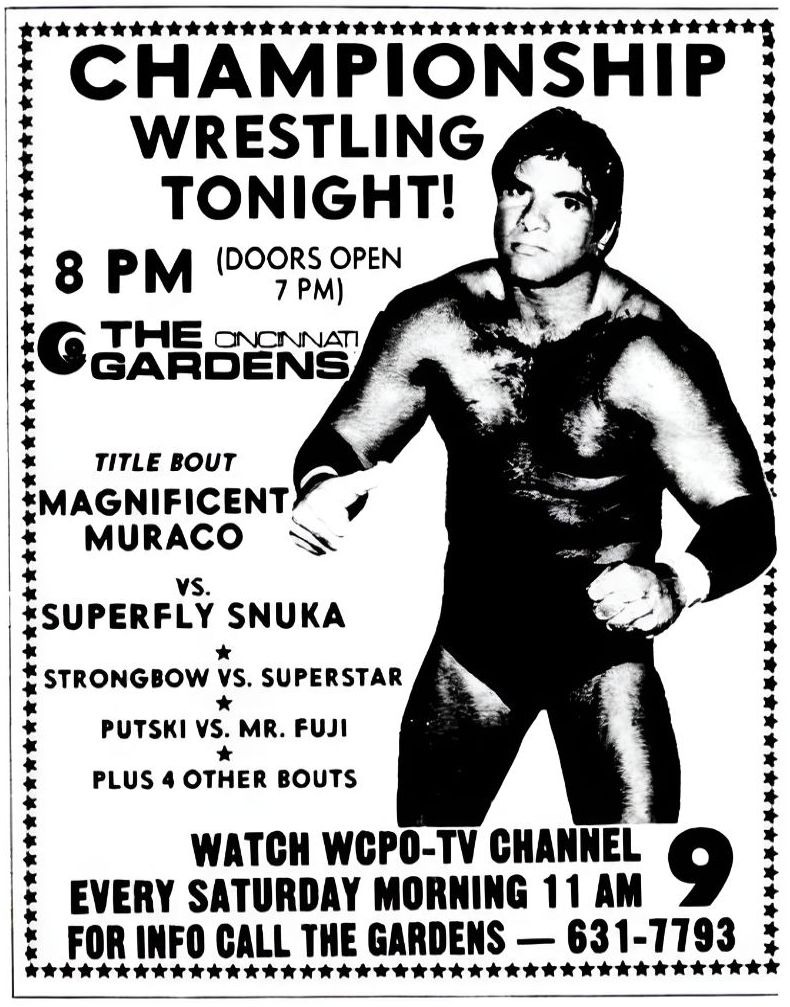 WWF @ Cincinnati, OH – Riverfront Coliseum – September 21, 1989