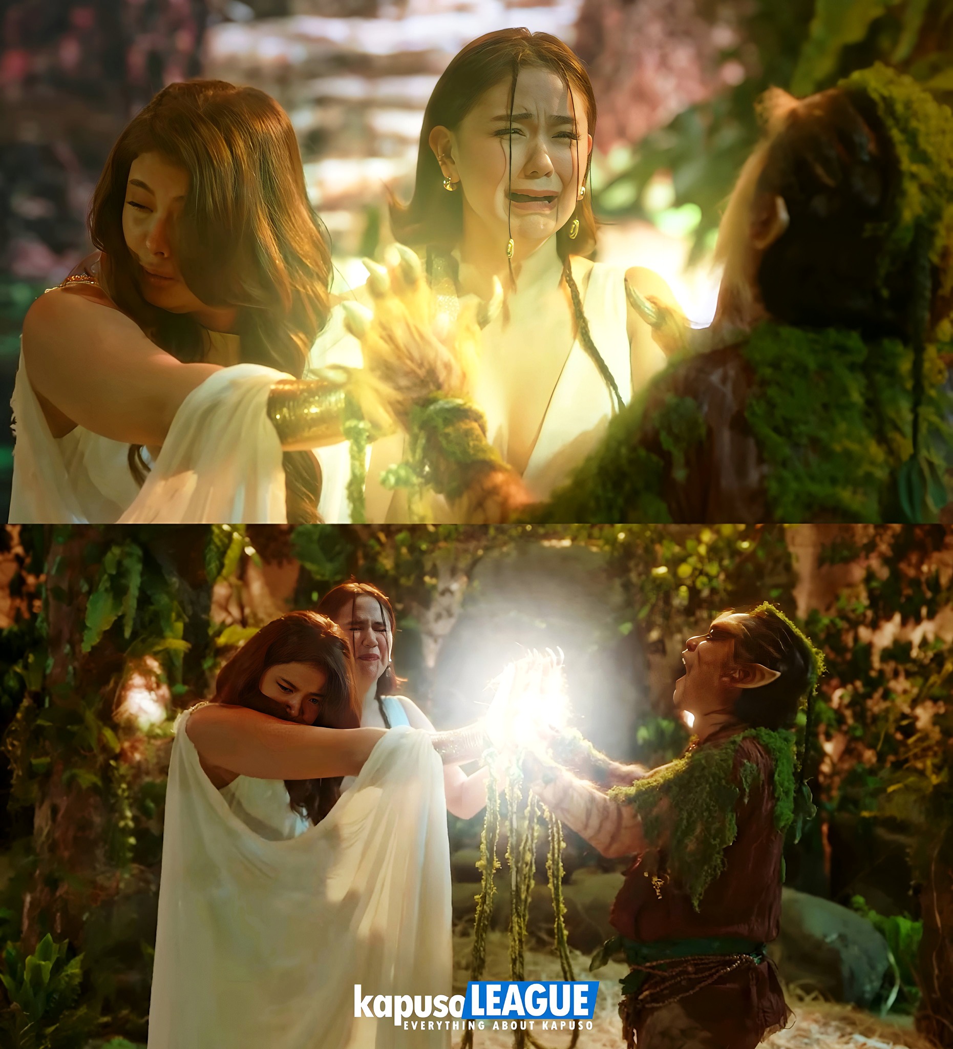 Kapuso - NOOOO!! BINUNTIS NA NGA NG MANYAK NA NYMFA SINA LIRA AT MIRA ...