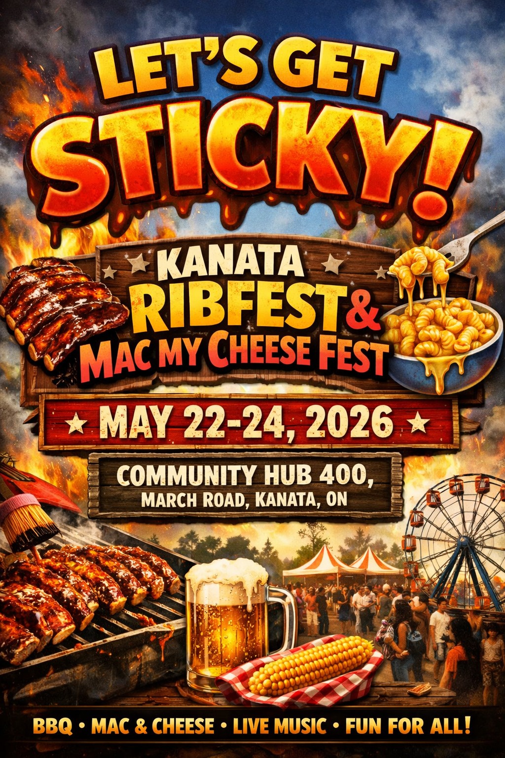 Kanata RibFest and Mac My Cheese Fest | Kanata ON
