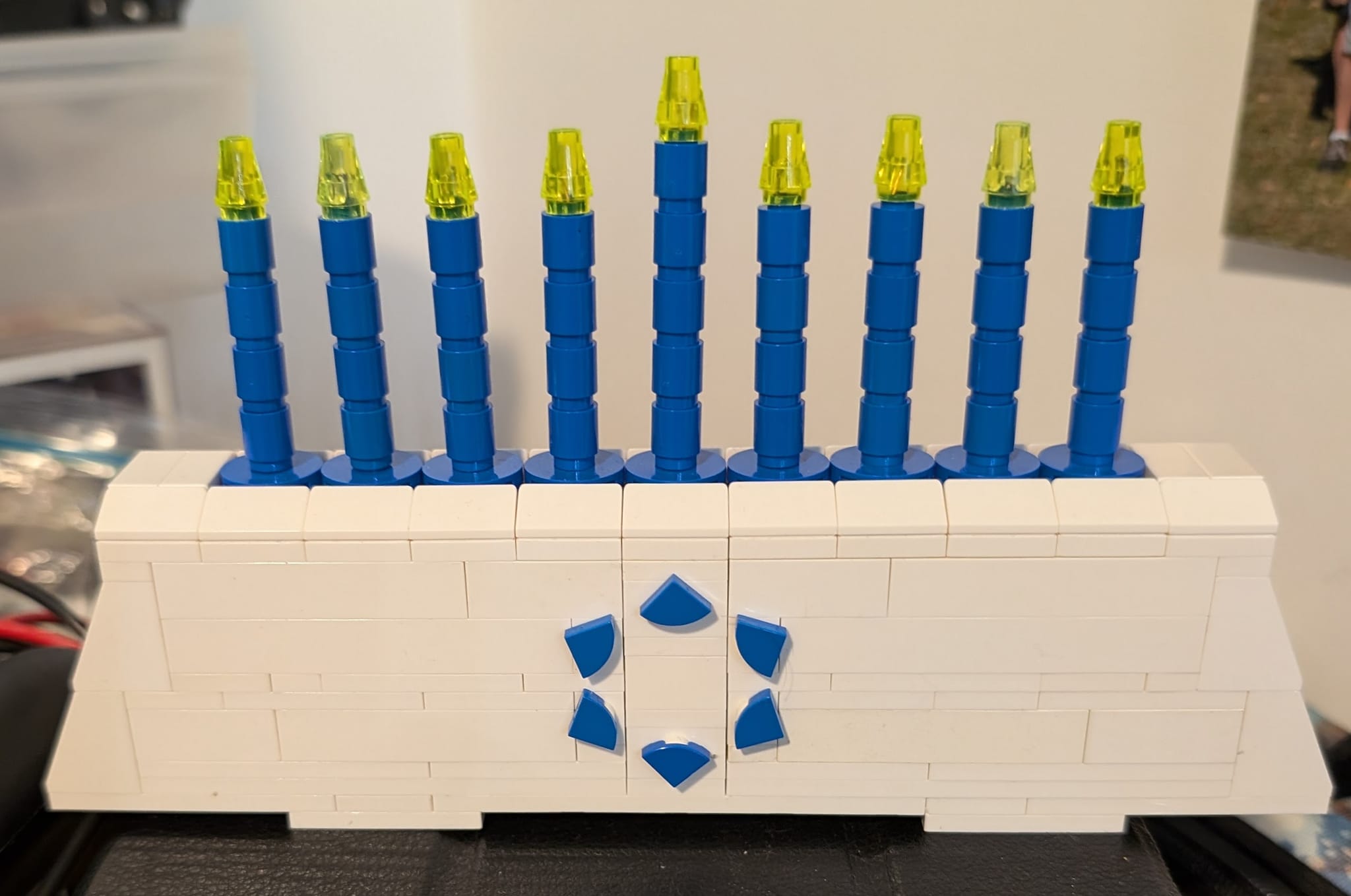 This is my LEGO Hanukkah Menorah that... - Beyond the Brick | Facebook