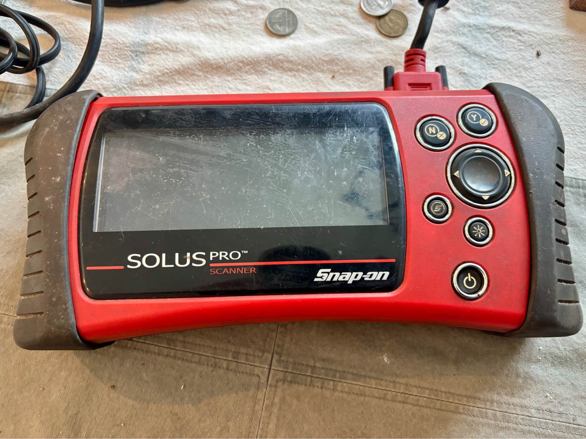 Snap-on Solus Pro EESC316 Diagnostic Scanner with Case & Manuals ...