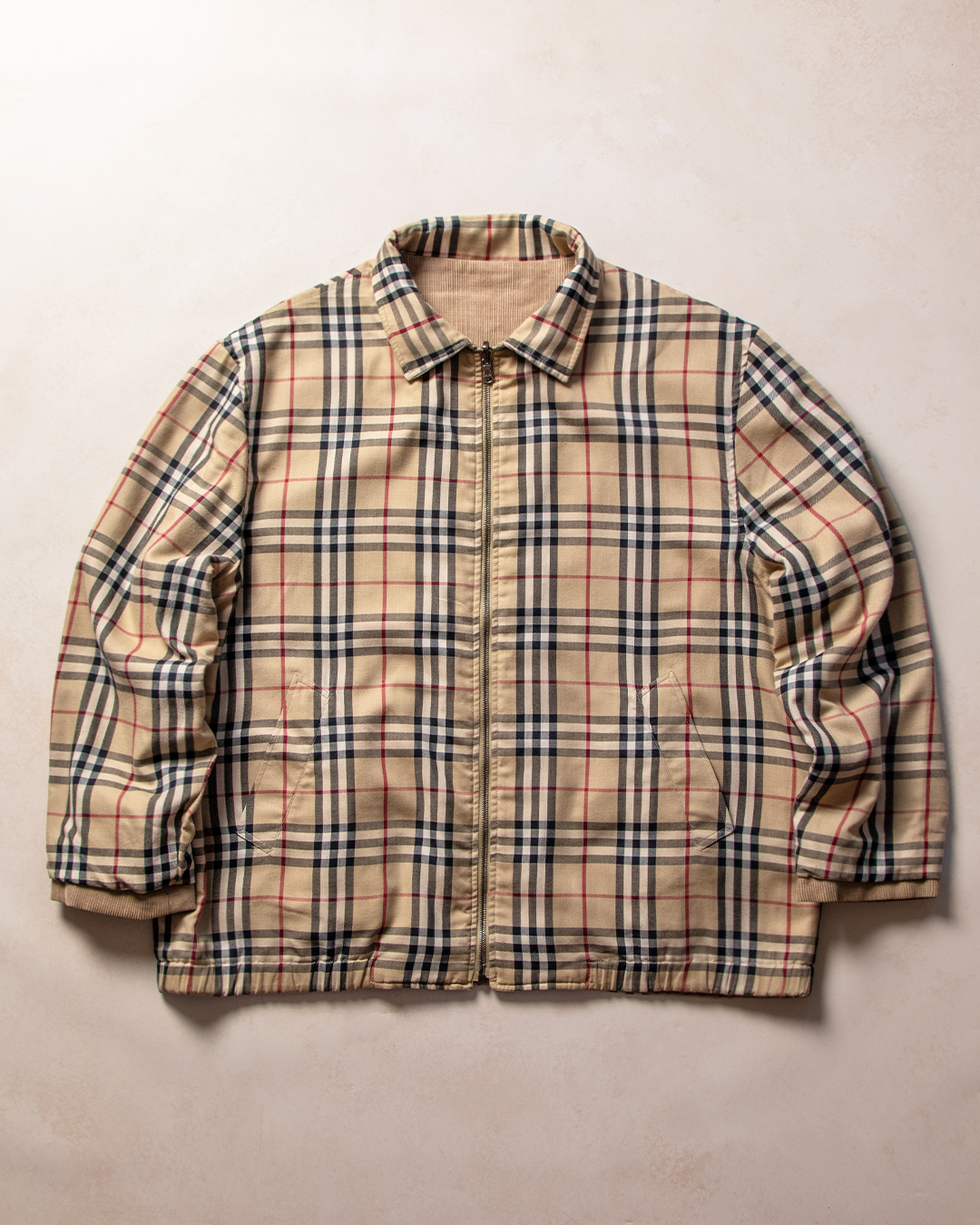 🔎 Burberry Reversible Corduroy Harrington Jacket Which way will
