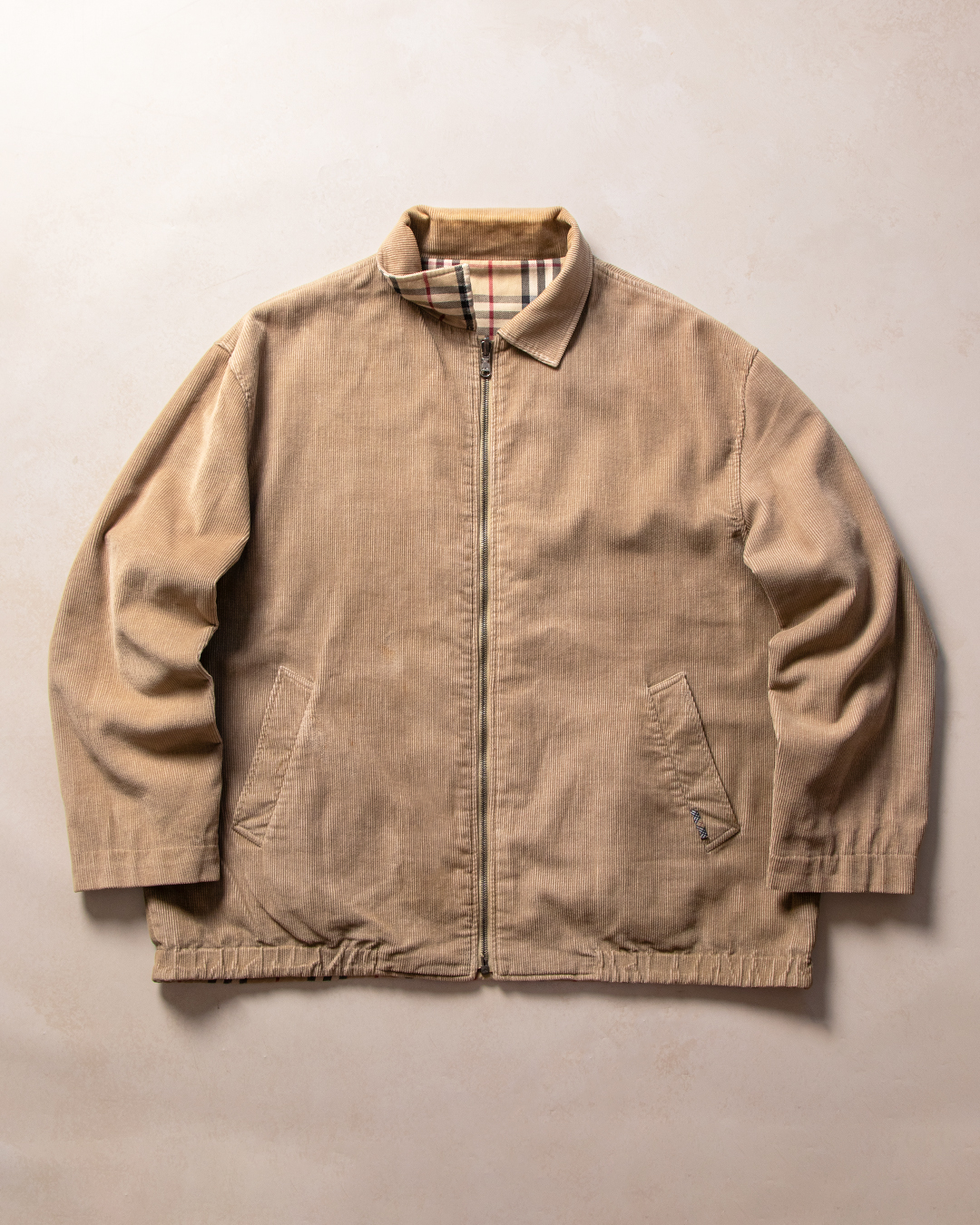 🔎 Burberry Reversible Corduroy Harrington Jacket Which way will