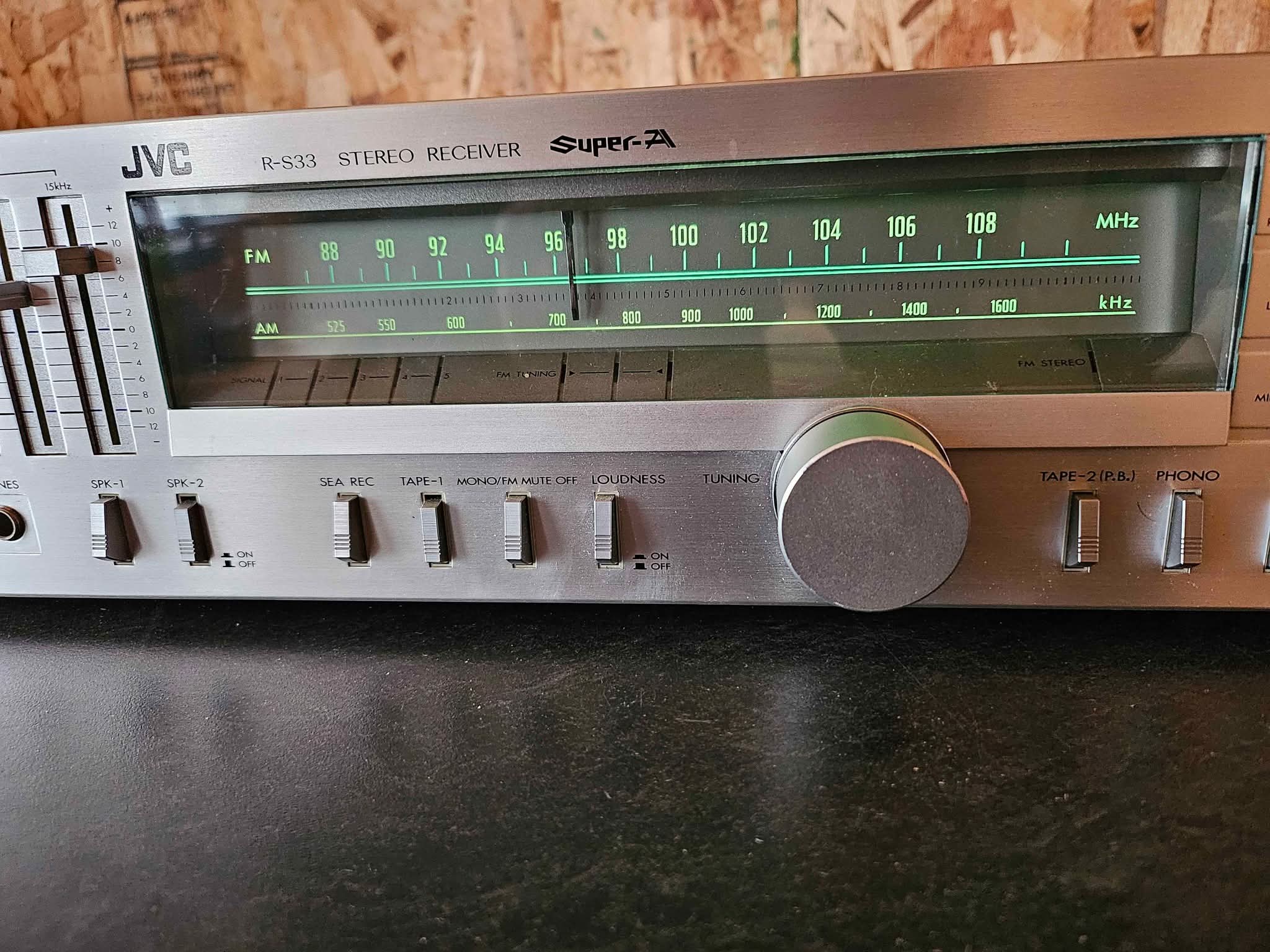 JVC R-S33 STEREO RECIVER - Pro Audio Equipment - Algonac, Michigan ...