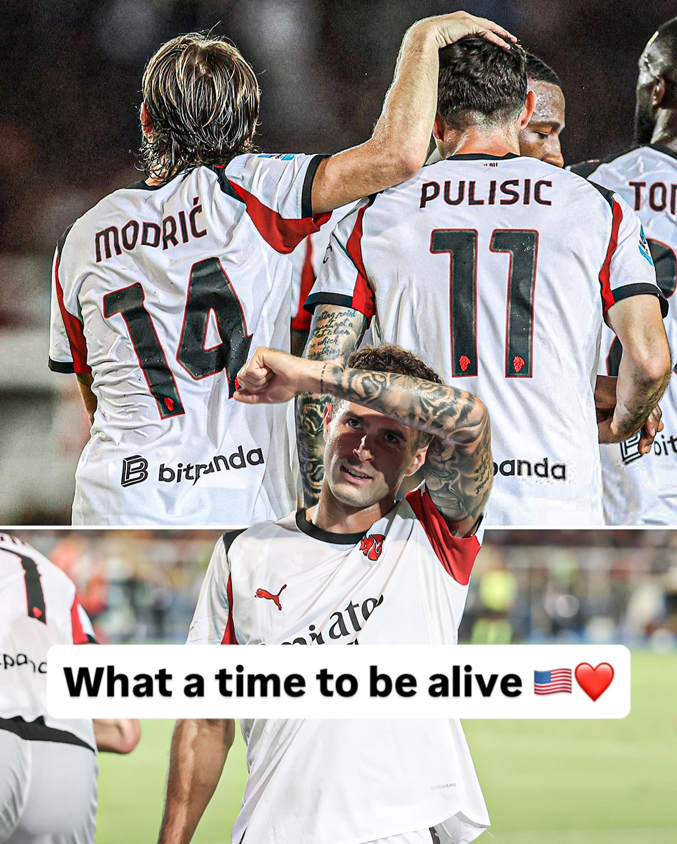 USMNT Only - Luka Modric and Christian Pulisic linking up... | Facebook