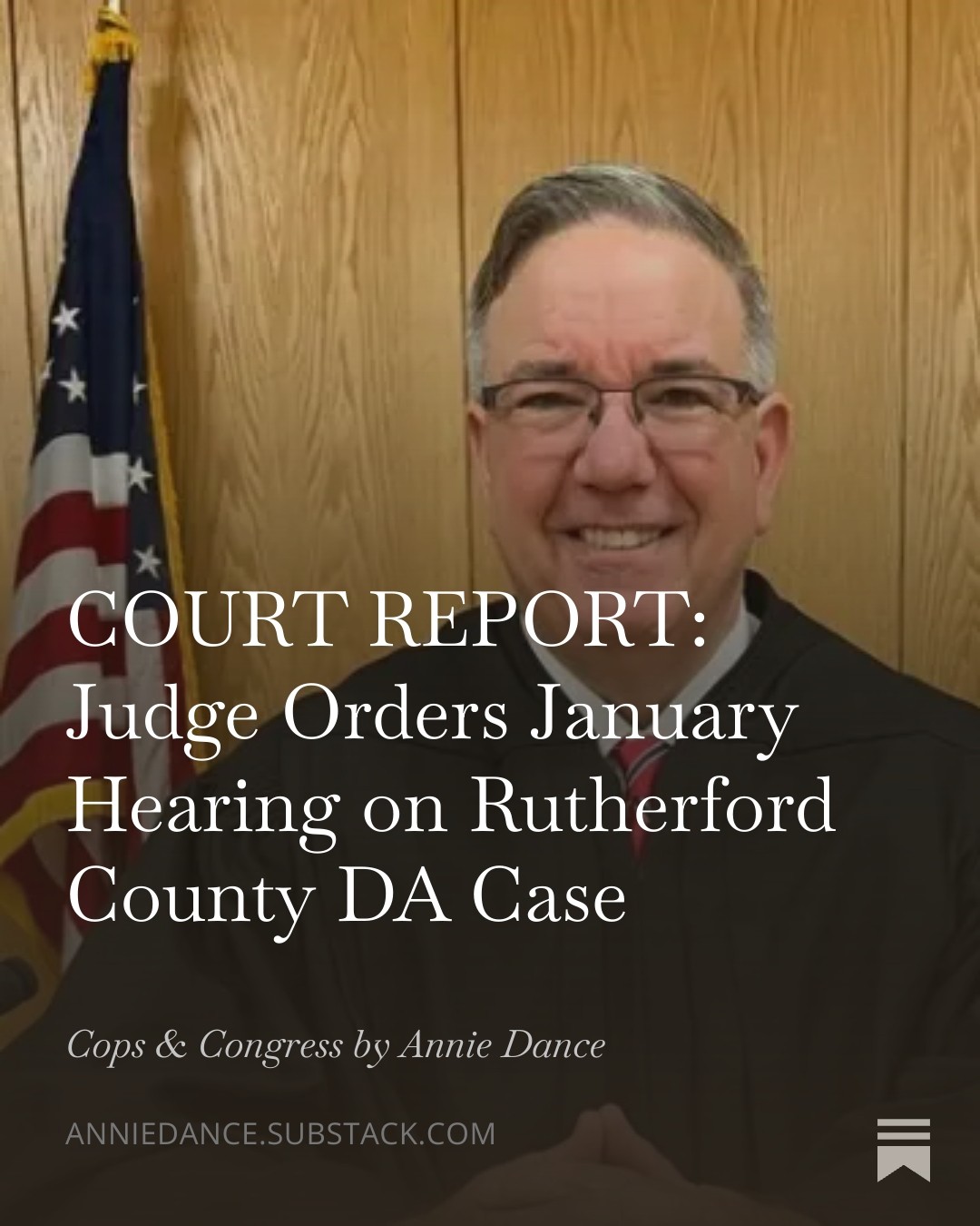 AnnieDance.substack.com - COURT REPORT: Judge Orders January Hearing on ...