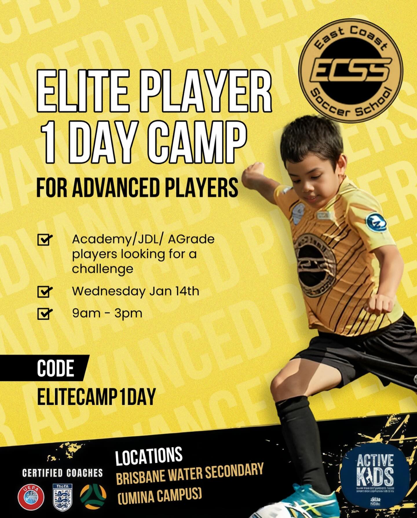 East Coast Soccer School | Wyoming NSW