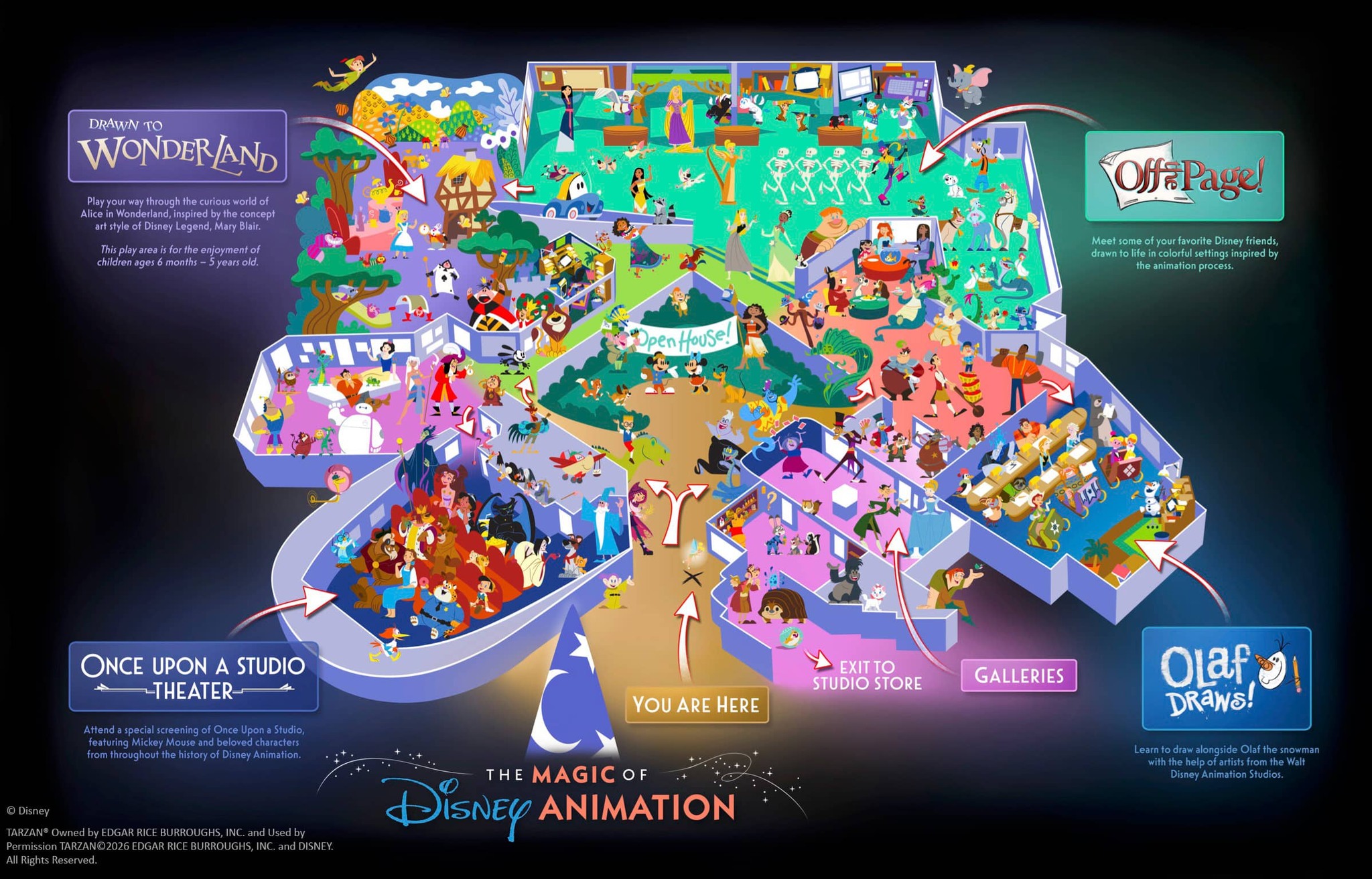 Walt Disney World's new The Magic of Disney Animation experience