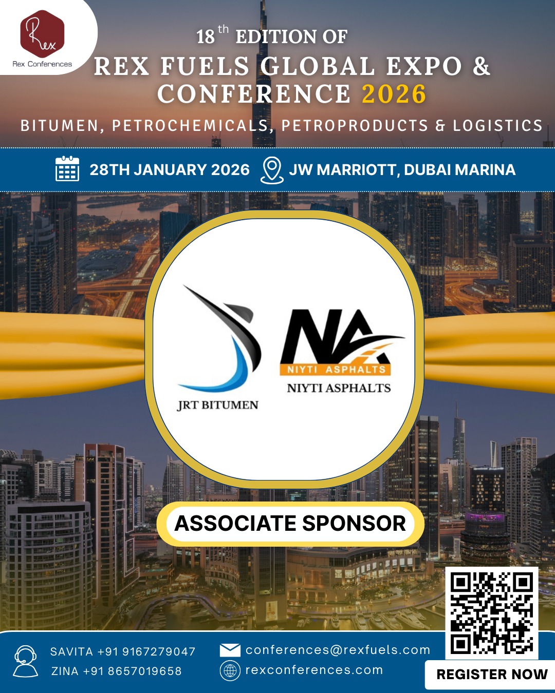 Rex - We’re pleased to welcome JRT Bitumen & Niyti Asphalt as Associate ...