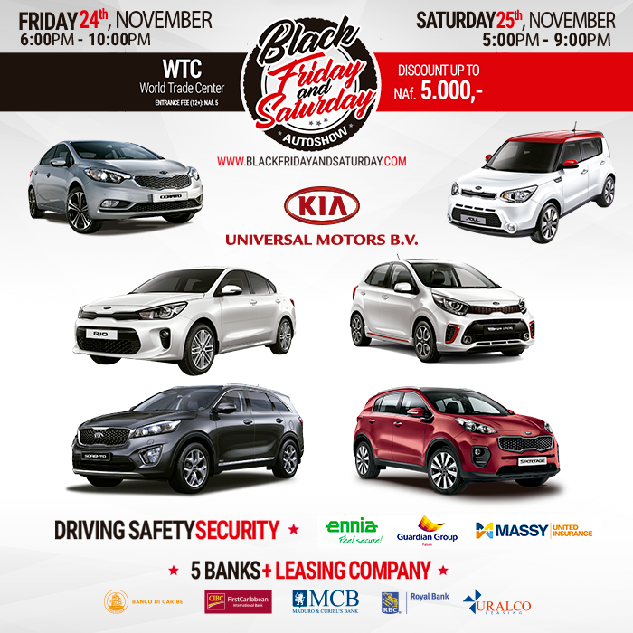Kia - BLACK Friday and Saturday Autoshow! Don't miss out. 5 BANKS+ ...