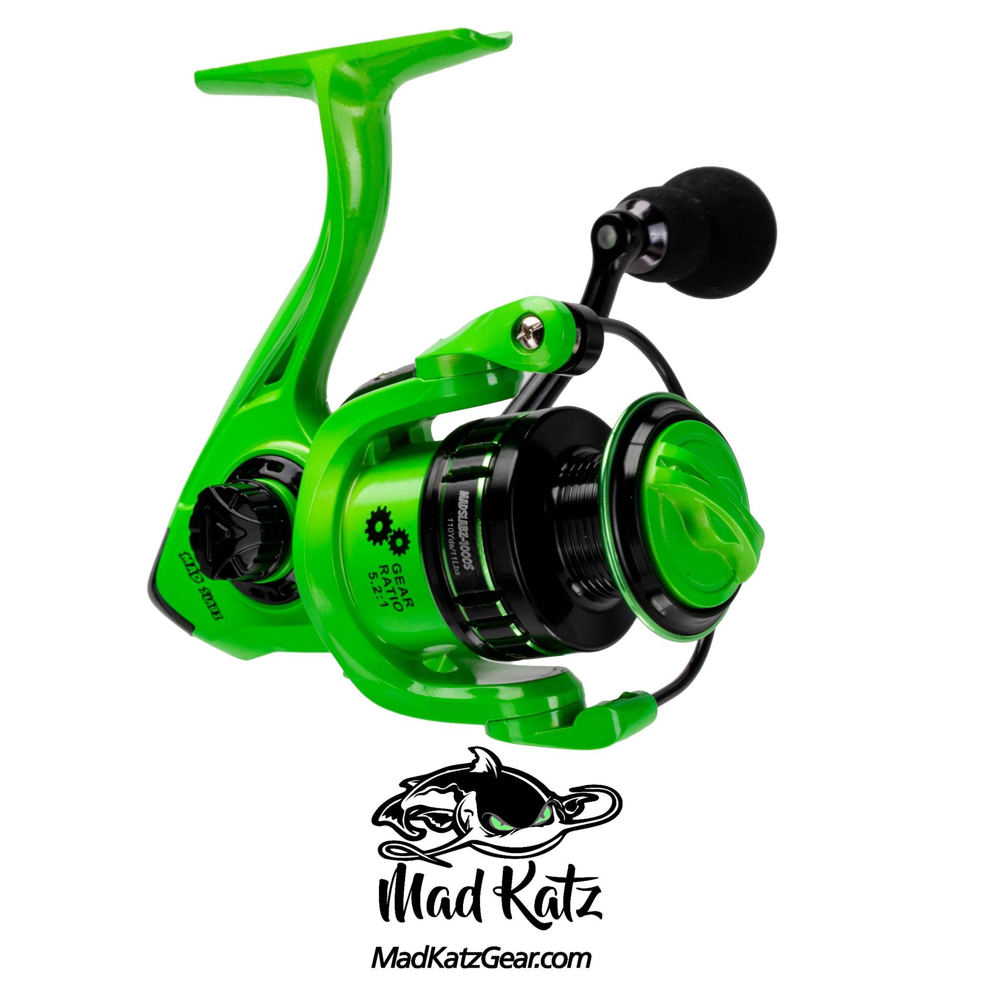 penn captiva 2000 spinning reel Battle II Graphite Fishing Rods Shimano rajeff Style:White Brown Swirl w/ Red Tail Reverse Roller Bearing Long