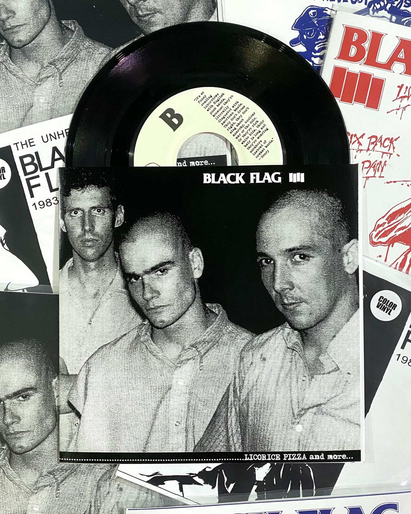 Black Flag rare 7