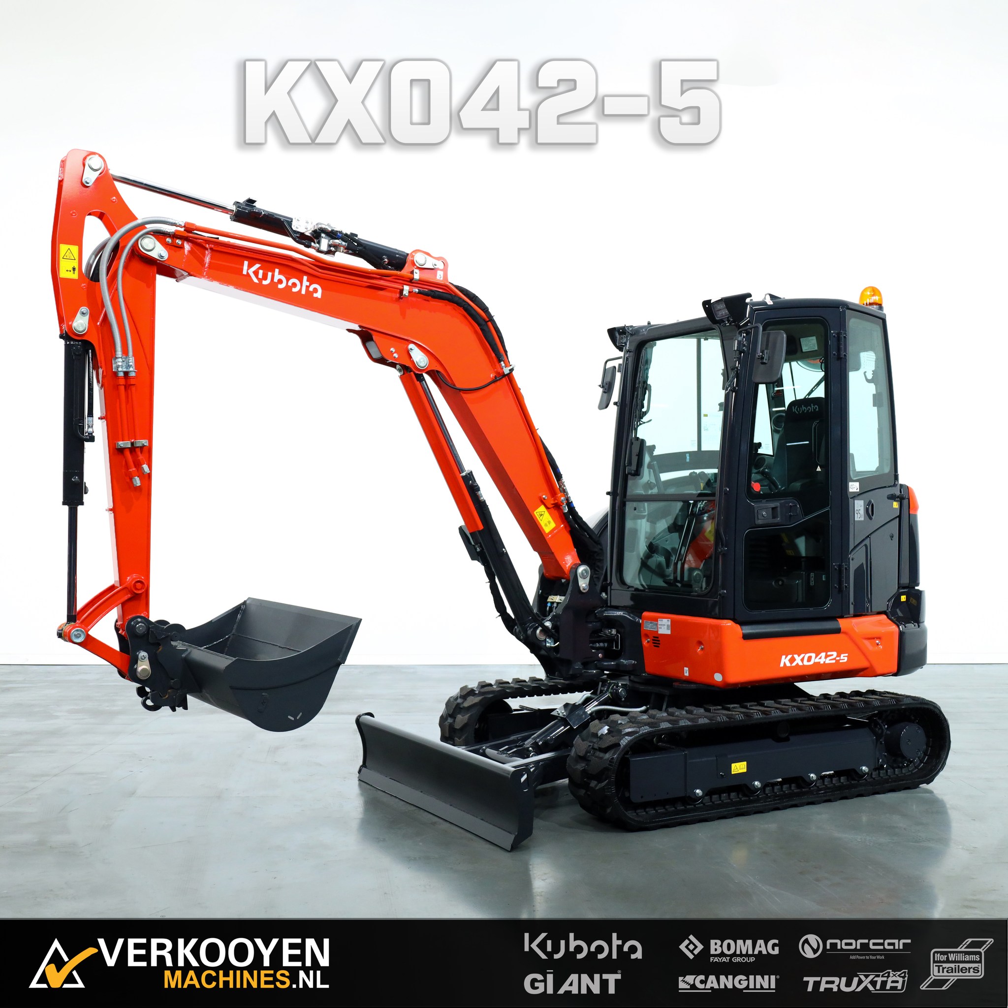 Verkooyen - Maak kennis met de allernieuwste Kubota KX042-5!😍 De ...