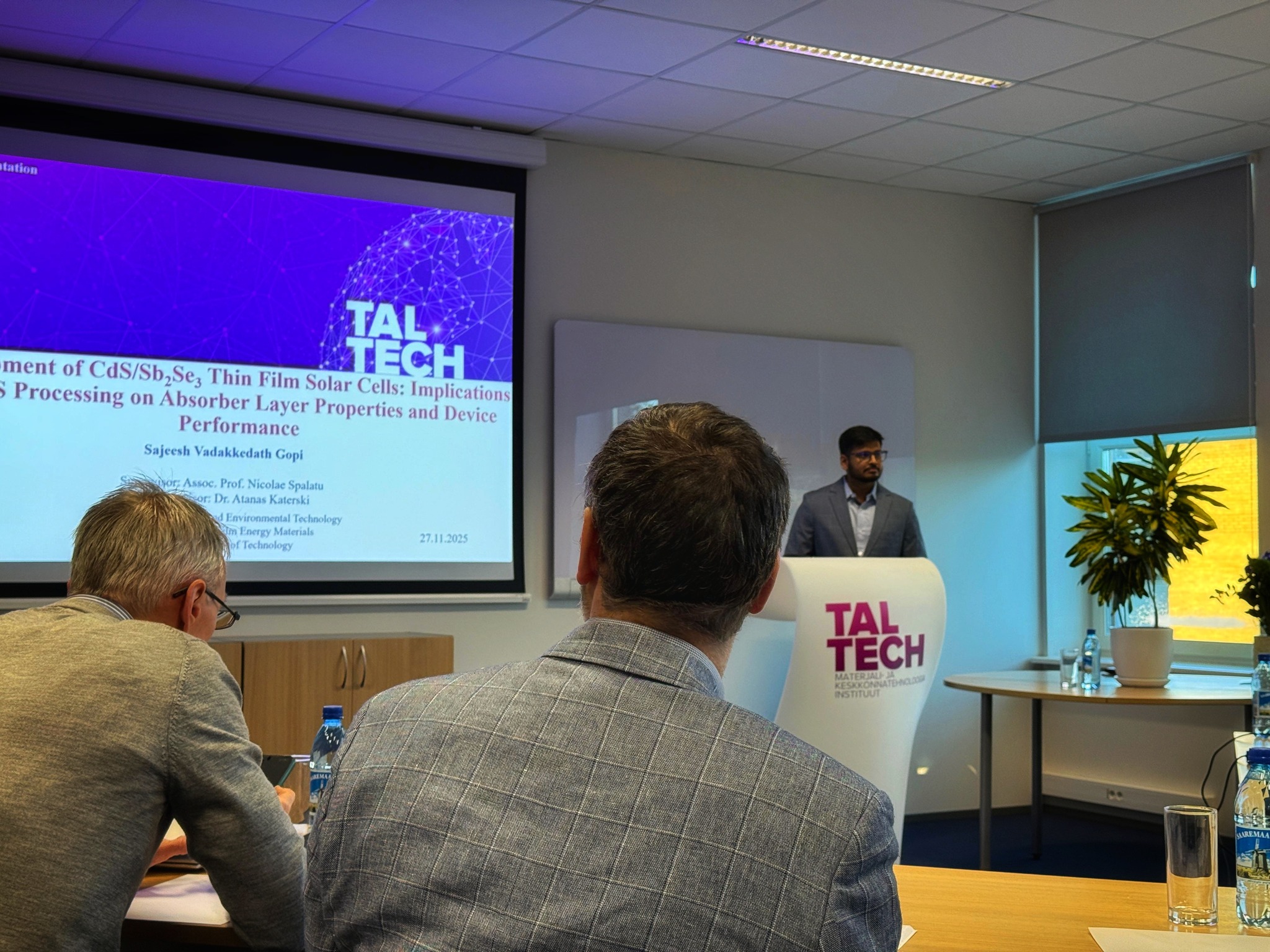 TalTech 5GSOLAR/Laboratory for Thin Film Energy Materials | Tallinn