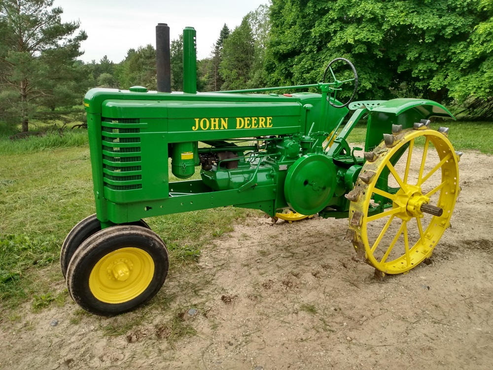 Today's Featured Antique Tractor is this John Deere Model A The