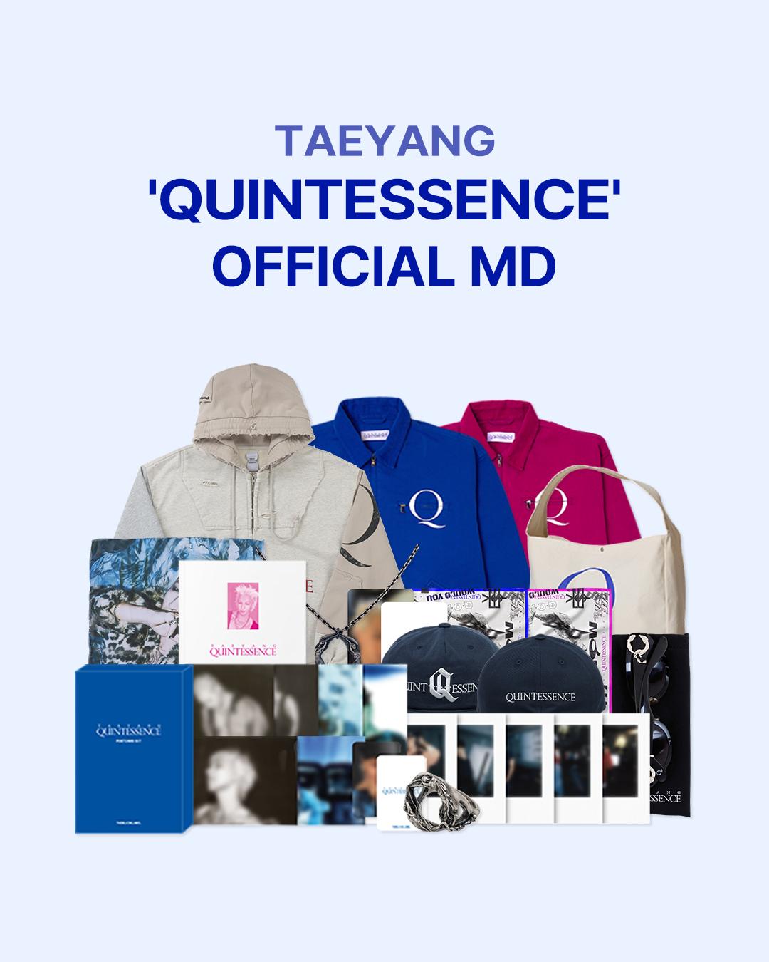 【☆】TAEYANG QUINTESSENCE セット まとめ売り 🆕New Release! 🎉Now meet TAEYANG at Ktown4u! TAEYANG