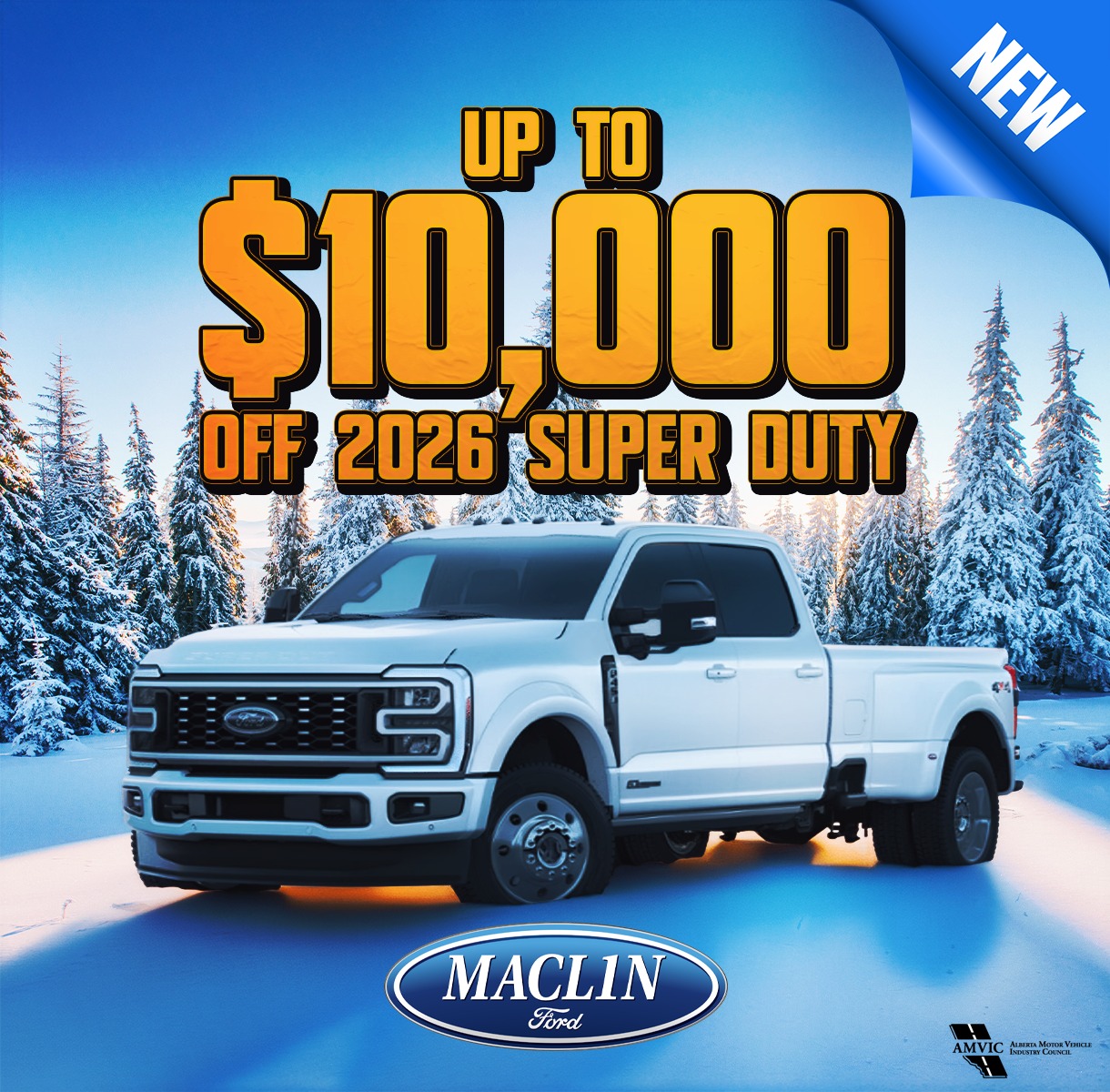 Maclin - ️ WINTER-READY. WORK-READY. ️ Save up to $10,000 on a NEW 2026 ...