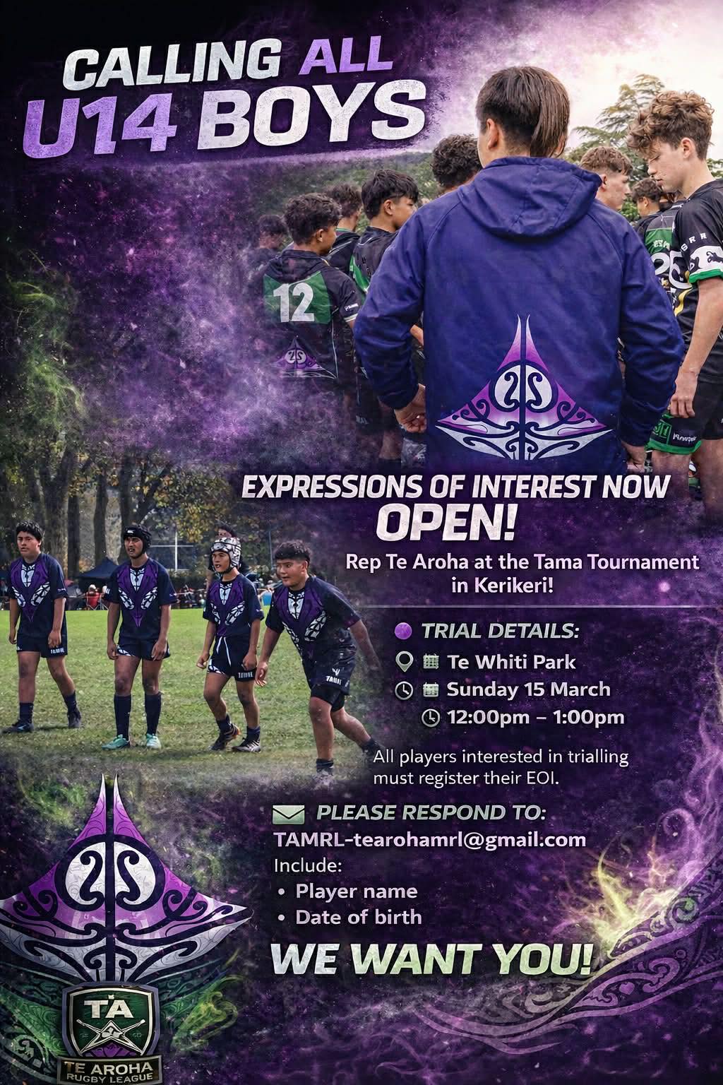 Te Aroha Eels - Rugby League Hutt Valley
