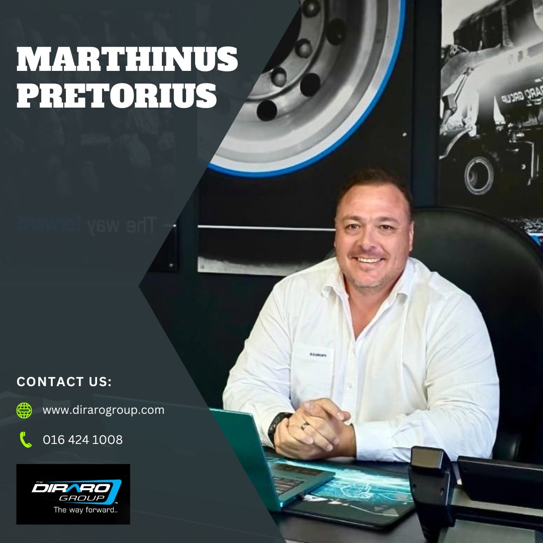 Diraro - Meet the team behind Diraro: Marthinus Pretorius – MD of the ...