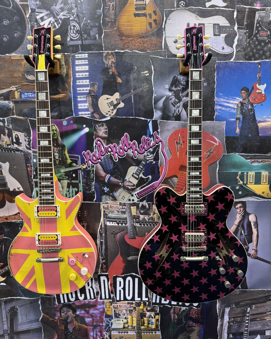 From NAMM 2026 in Anaheim. Billy Rowe from Buckcherry and his Rock