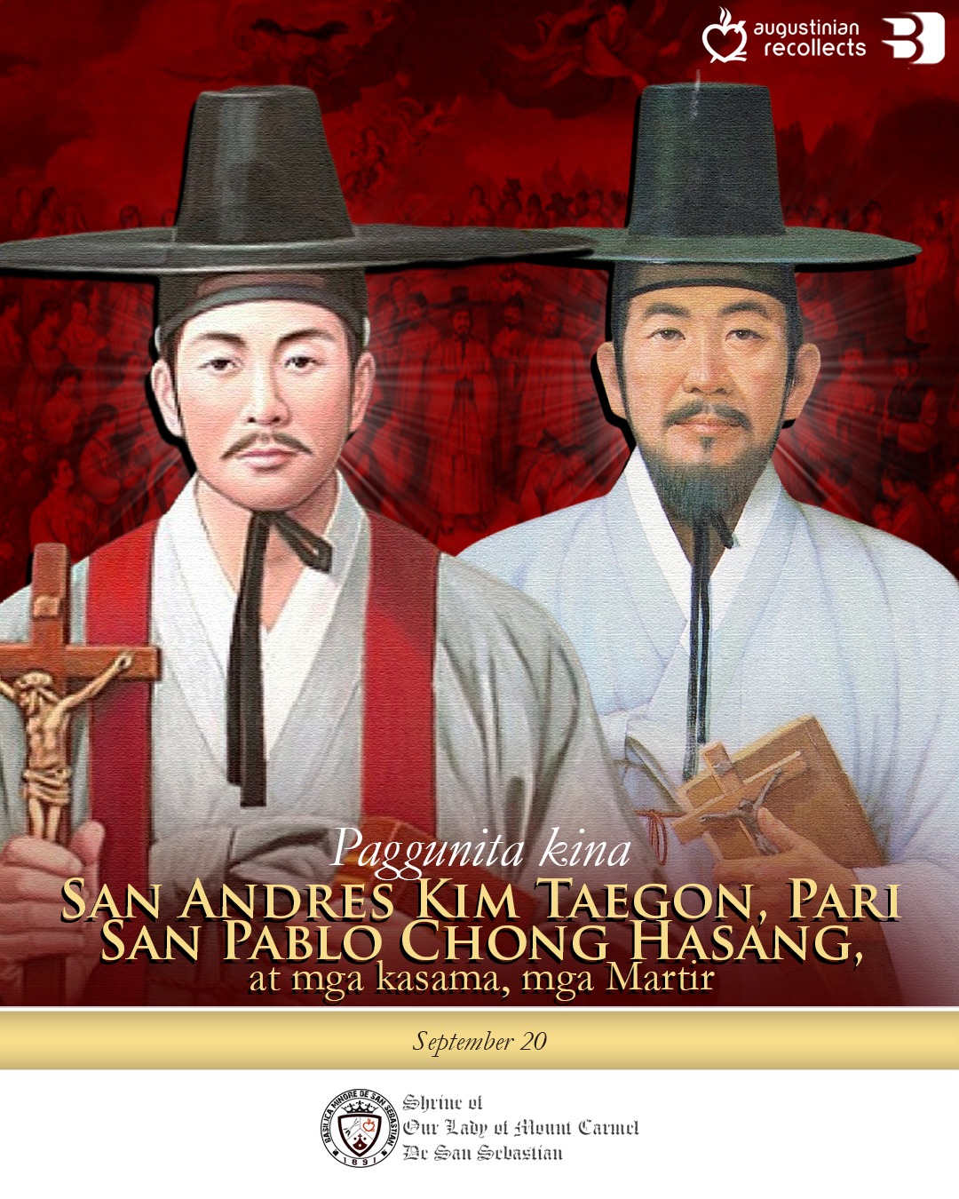 Basilika - Setyembre 20, 2022 | PAGGUNITA KINA SAN ANDRES KIM TAEGON ...
