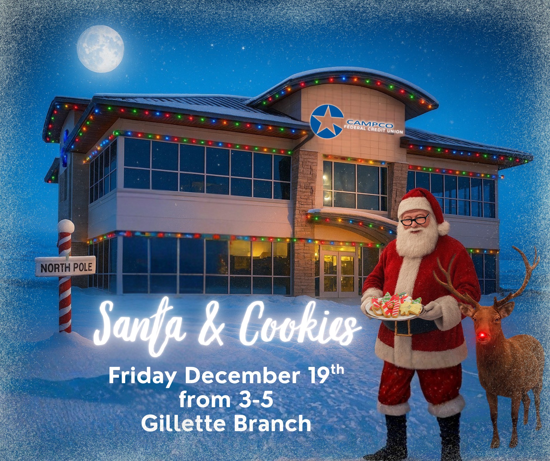 🎅🍪 Santa & Cookies at Campco... - Campco Federal Credit Union | Facebook