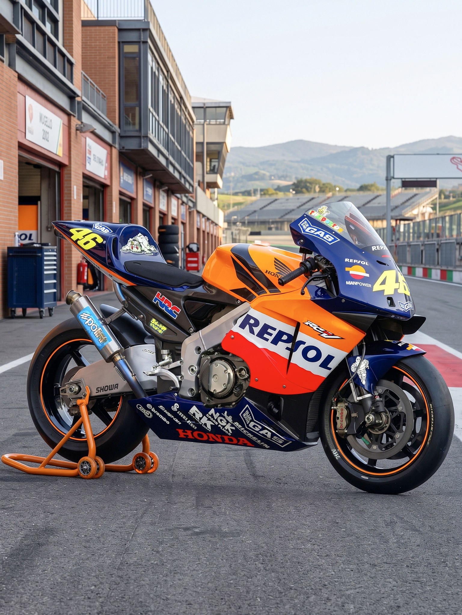 Daijiro Kato 2003 Honda RC211V Motogp bike