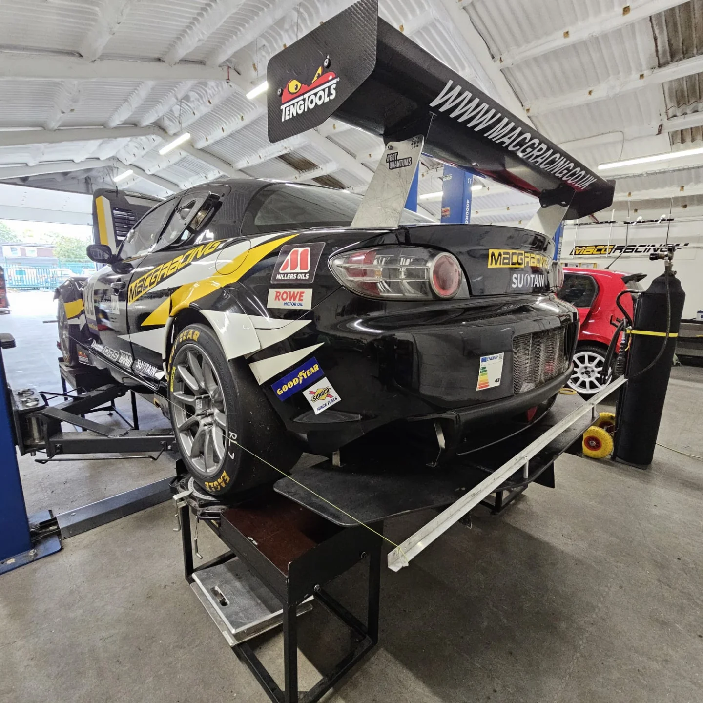 MacG Racing - Final setup for the upcoming race weekend at... | Facebook