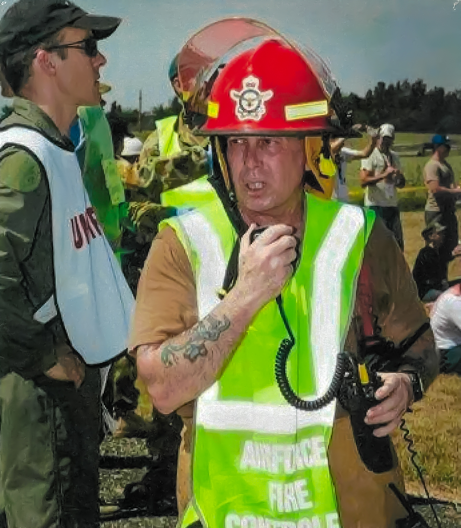 Royal - Volunteer firefighters from Victoria's CFA (Country Fire ...