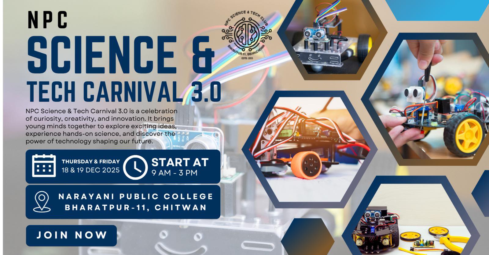 Narayani - 🚨🤖🎉 GET READY FOR THE ULTIMATE EXPERIENCE! 🎉🤖🚨 🌟 NPC TECH ...