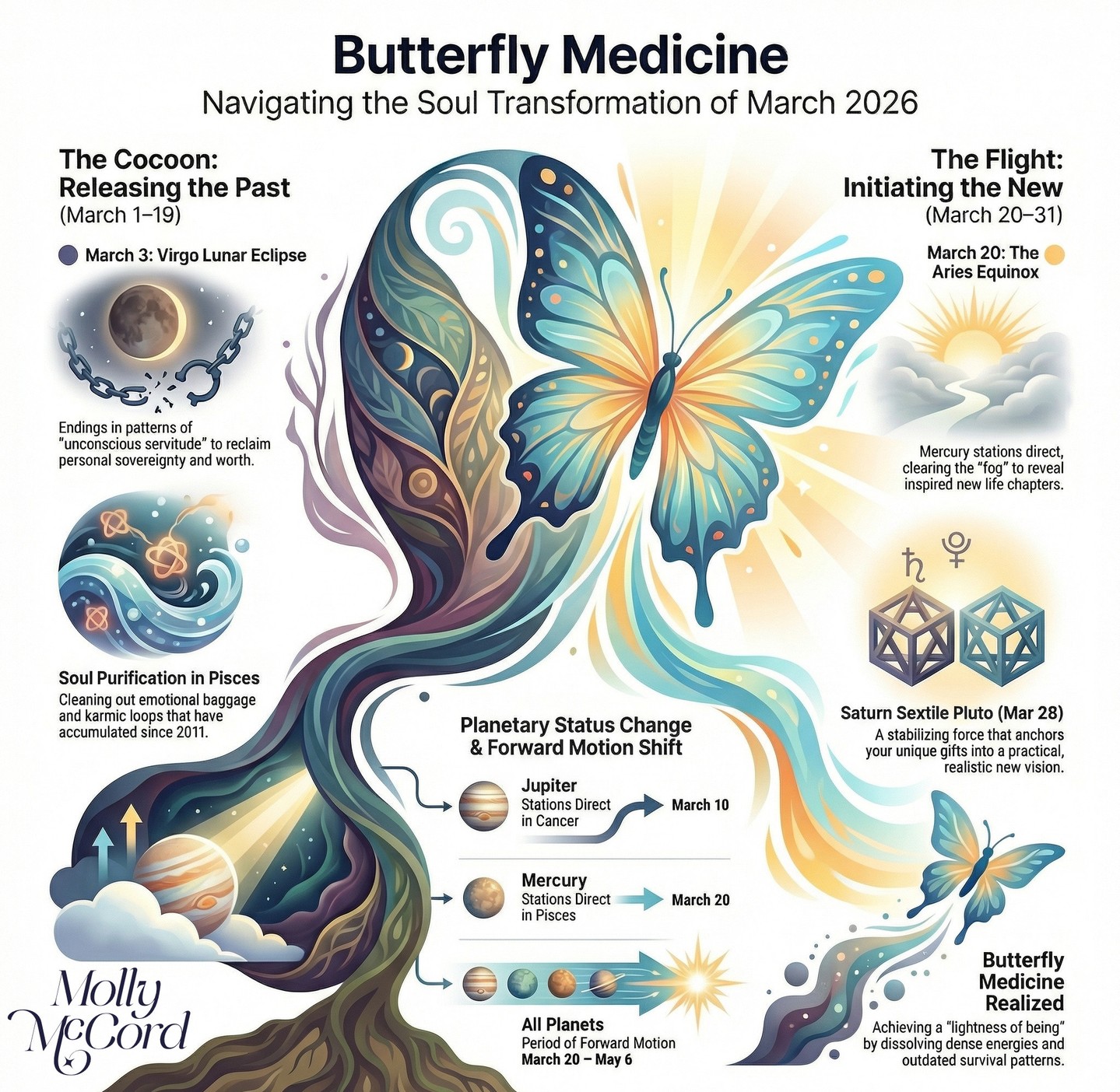 Molly Mccord - Hellloooo March! 🦋A profound month of... | Facebook