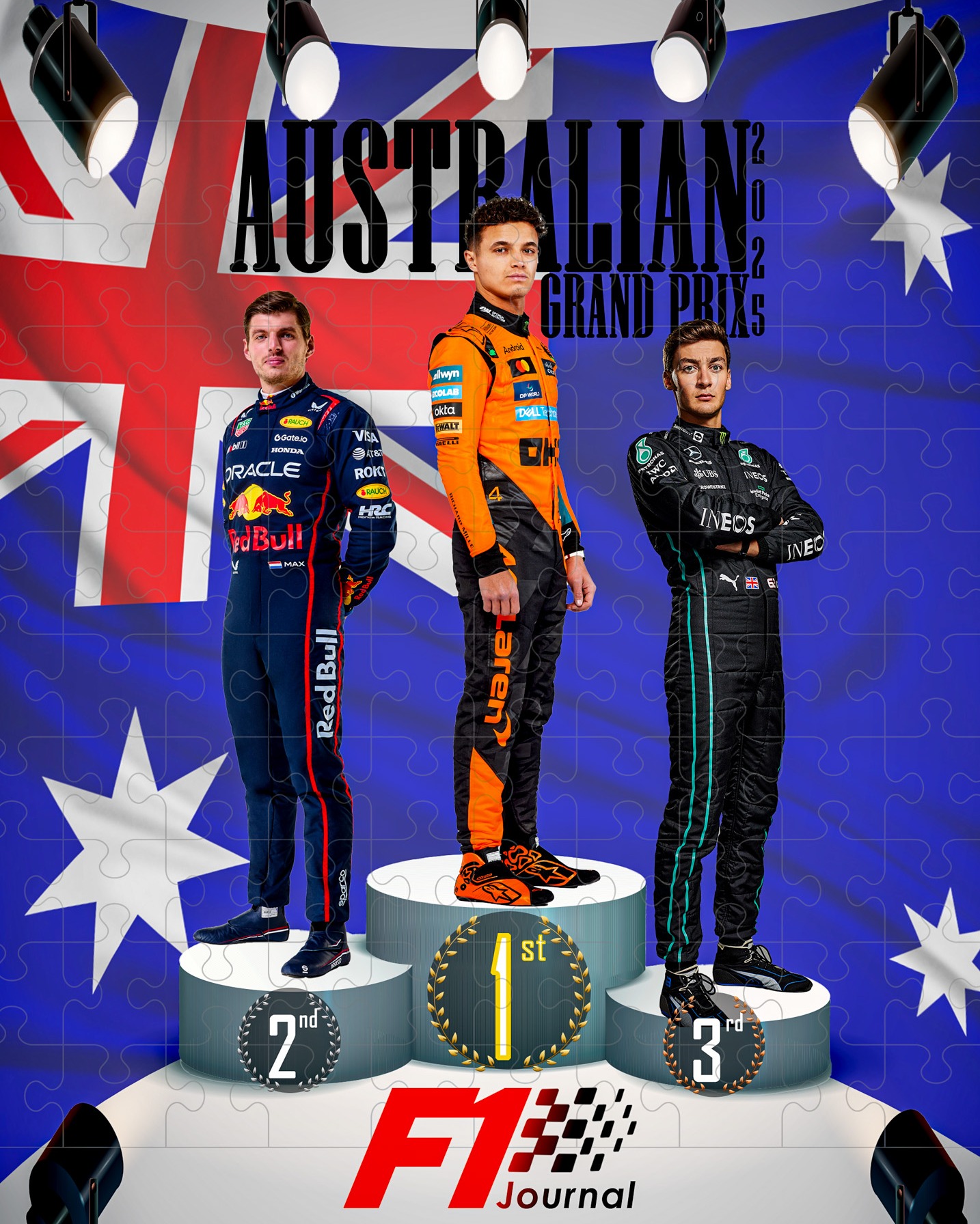 F1 Journal - Your Podium Sitters for the #AustralianGP. A... | Facebook