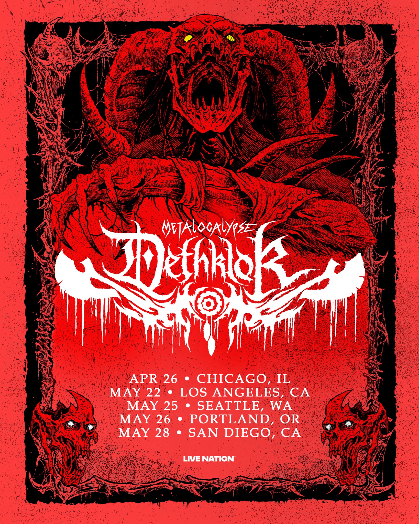 Dethklok - Celebrating 20 years of METALOCALYPSE DETHKLOK... | Facebook