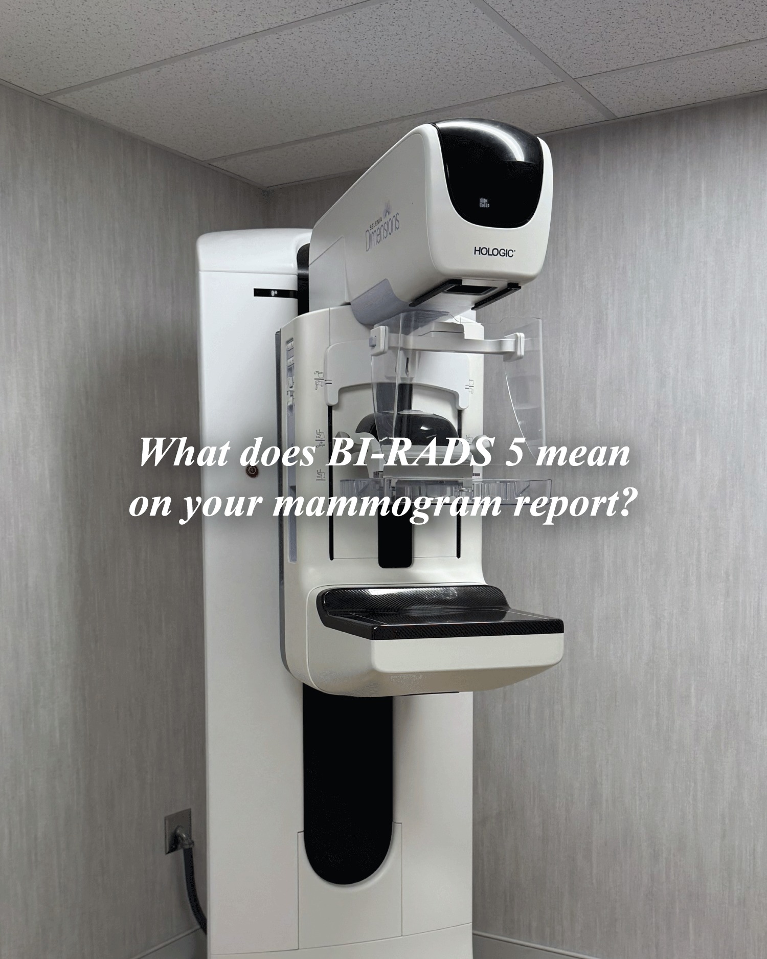 Breastlink - BI-RADS 5 on your mammogram report? Here’s what it means 👇 ...