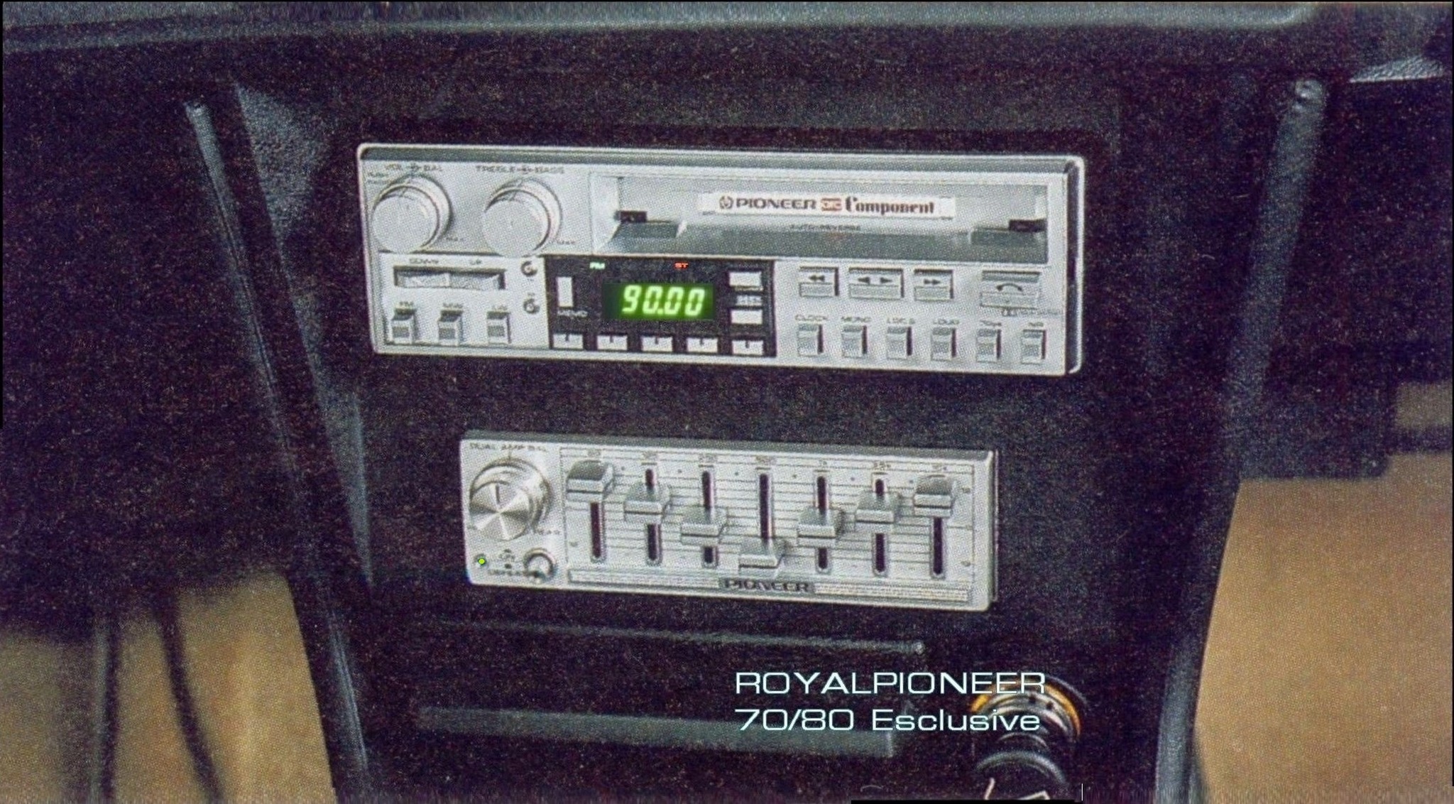 Lonesome Car-Boy Serie, GEX-90, 1981 F1 MIN MAX VOL o BAL BASS ST