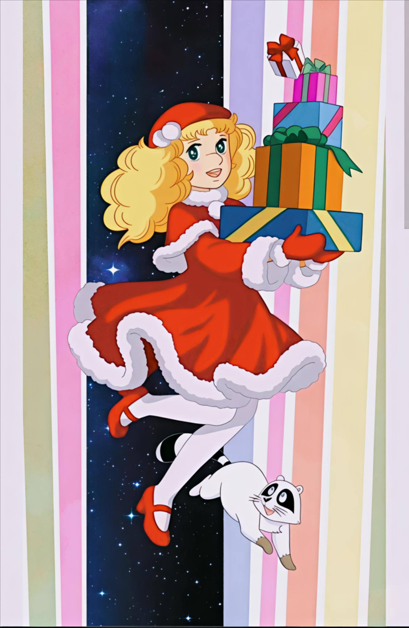 El - Especiales Navideños🌲🎅🎩⛄️ キャンディ・キャンディ CANDY CANDY 👱‍♀️😘🦝🌻 🌈 🌈 ...