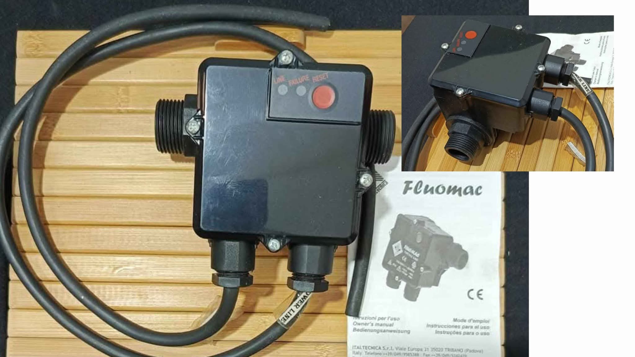 Electronic Flow & Pressure Control Monitor- Fluomac - Measuring Tools ...