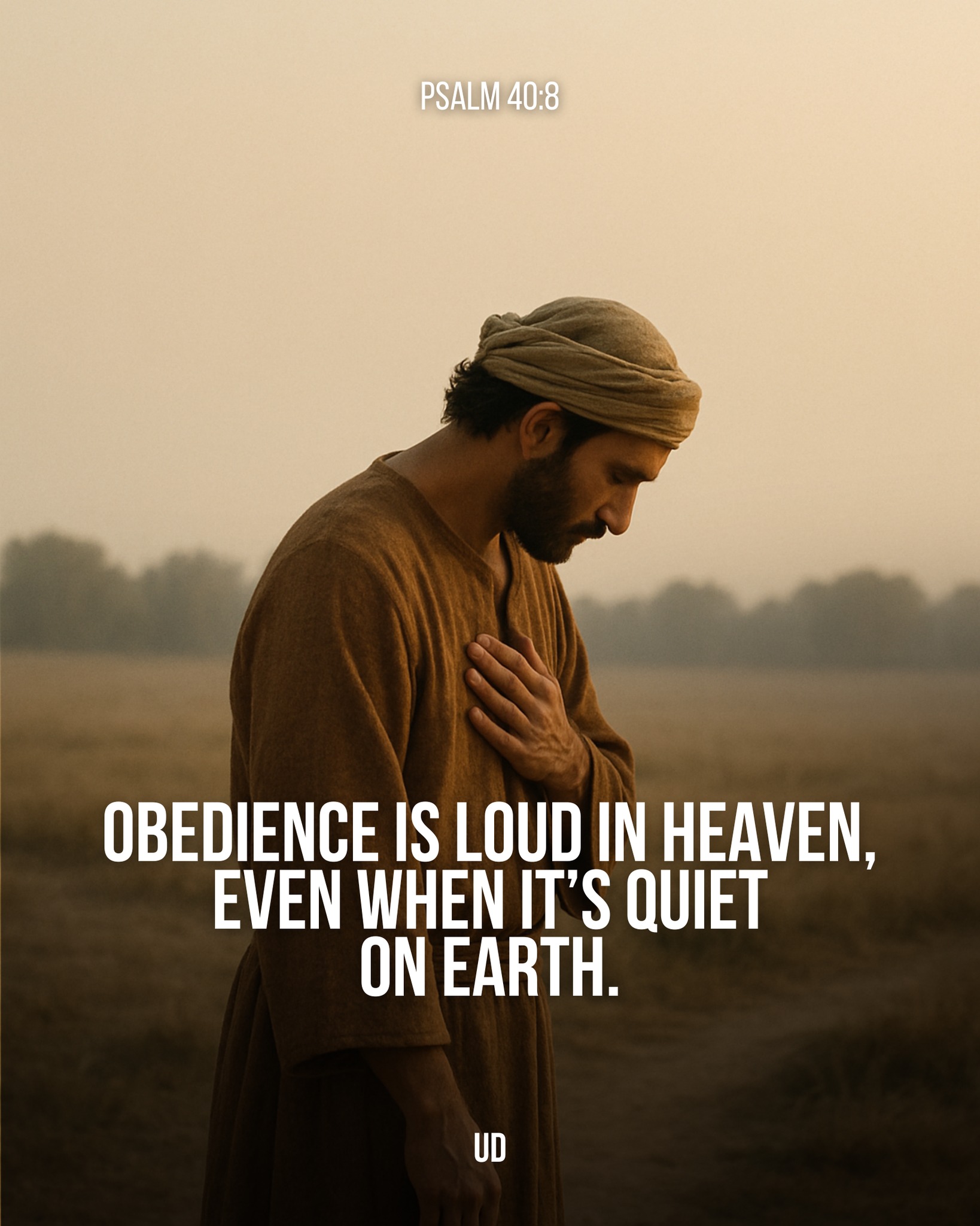 Undaunted - “I delight to do your will, O my God; your law is within my ...