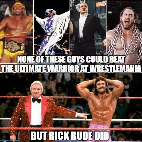 Rick Rude was underrated! - Macho Man Randy Savage FanPage | Facebook
